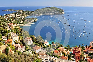 The famous perched village of Saint Jean Cap Ferrat. Europe, France, Alpes Maritimes