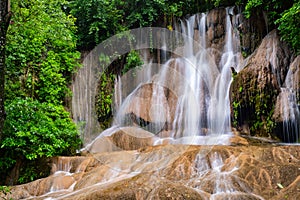 Famous place in Thailand (Sai yok noi water fall