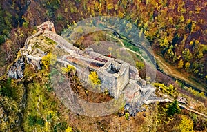 Famous Poenari citadel