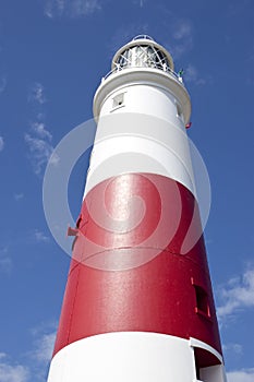 The famous portland bill lighthouse