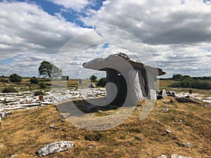 The famous Poulnabrone Dolmen, Ireland