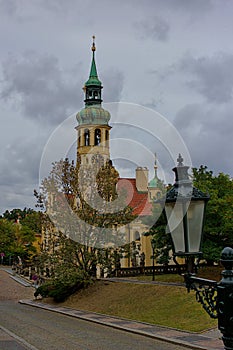 Famous Prague Loreta (Church of the Nativity).