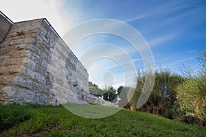 The famous promenade called the Commissioner`s Palace in southeast Jerusalem photo