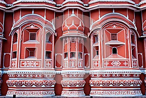 Famous Rajasthan landmark - Hawa Mahal palace