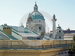 Famous roofs of Vienna photo