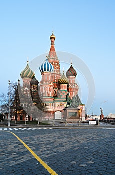 Famous Russian Orthodox church