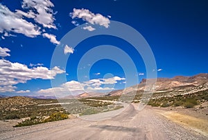 Highway road through Argentinia photo