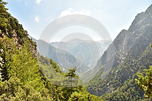 Famous Samaria Gorge, Crete