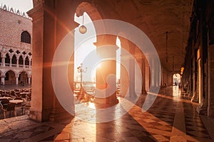 Famous San Marco Square. Venice, Italy