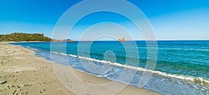 Famous sea stacks in Cea beach