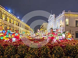 The famous Senado Square of Macau photo