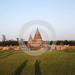 Famous shore temple Mahabalipuram, Tamil Nadu, India