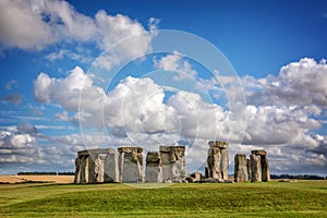 Famous site of Stonehenge United Kingdom