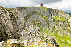 Famous Sniezne Kotly valley in Karkonosze / Krkonose mountains, Poland