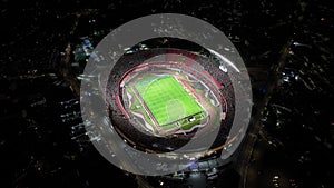 Famous Soccer Stadium In Sao Paulo Brazil. Sao Paulo Stadium.