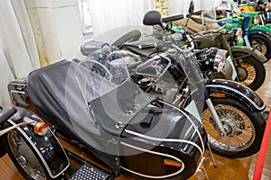 Famous Soviet motorcycle IMZ Irbit Motorcycle factory