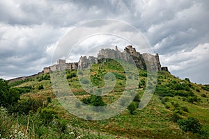 Famous Spis Castle in Slovakia