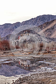 Famous spituk monastery leh ladakh.