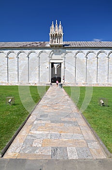 Famous Square of Miracles in Pisa, Italy