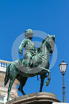 Famous statue of archduke Albrecht photo