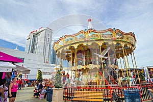 The famous Steel Pier in Atlantic City