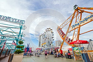 The famous Steel Pier in Atlantic City