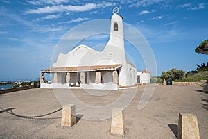 Stella Maris church in Porto Cervo, Sardinia, Italy