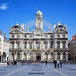 The famous Terreaux square