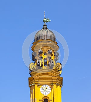 Famous Theatine church in Munich