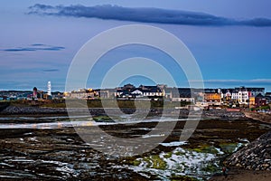 Famous touristic town Bundoran in Donegal, Ireland