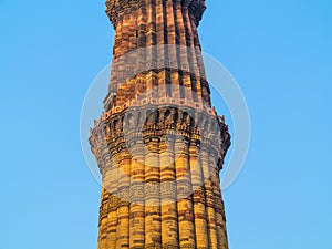 Famous tower of Qutb Minar