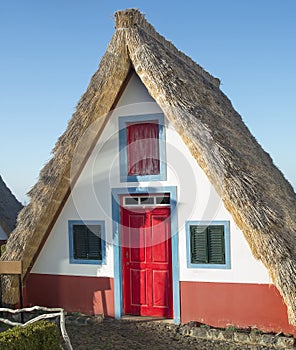 Famous traditional rural houses Madeira