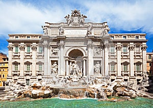 Famous Trevi Fountain