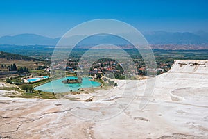 Famous Turkish Pammukale photo