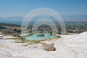 Famous Turkish Pammukale photo