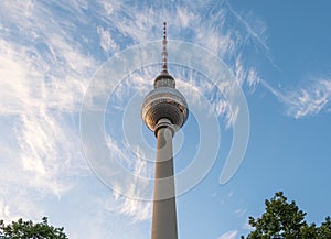 The famous TV Tower of Berlin