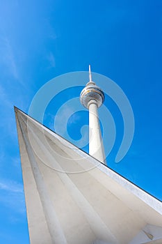 The famous TV Tower of Berlin