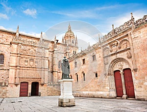 Famous University of Salamanca, Castilla y Leon region, Spain