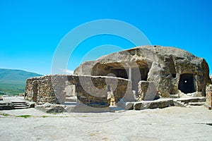 Famous Uplistsikhe cave. Georgian Republic