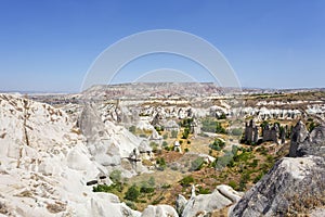 The famous Valley of Love, Ask Vadisi, in Goreme, Cappadocia