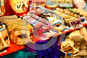 Famous venetian masks