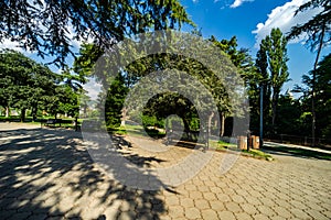 Famous Vere Park in Tbilisi