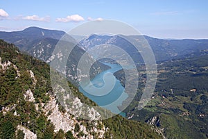 Famous viewpoint Banjska stena Tara mountain
