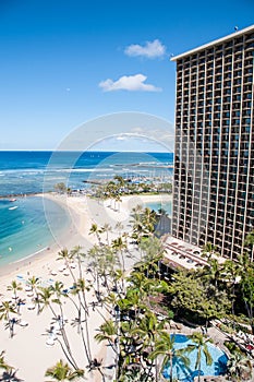 Famous Waikiki Beach