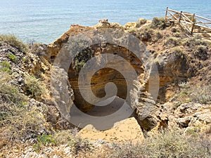 The famous âWater Eyesâ in Olhos de Agua photo