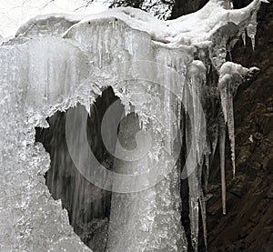 Famous waterfall Guk
