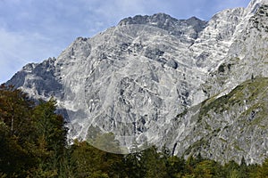 Watzmann Mountains near Berchtesgaden, Bavaria, Germany photo