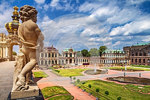 Famous Zwinger palace Der Dresdner Zwinger Art Gallery of Dres