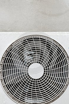 Fan aircondition close-up