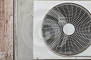 Fan aircondition close-up